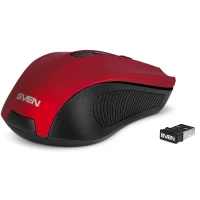 Мышь SVEN RX-350W (красный) фото 3